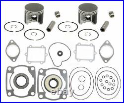 1999 Arctic Cat ZL 600 Rebuild Kit Pistons Full Gasket Bearings Crank Seals 78mm