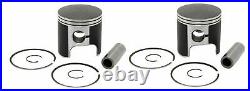 2003 Arctic Cat ZR 800 SPI Pistons Bearings Full Gasket Kit Crank Seals Std 81mm