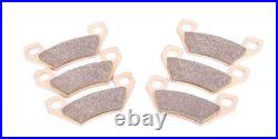 2009 Arctic Cat 500 4x4 Auto Front & Rear Brake Rotors & Severe Duty Brake Pads