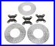 2009 Arctic Cat 700 Mud Pro ATV Front & Rear Brake Pads & Brake Rotors