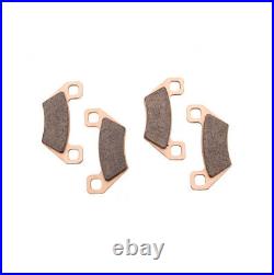 2010-11 Arctic Cat 700 Super Duty Diesel Front Brake Rotors & Brake Pads