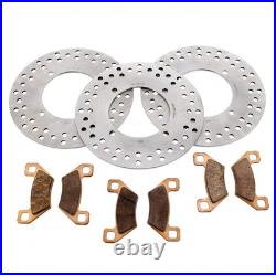 2011 Arctic Cat 700s H1 EFI TBX Front and Rear Brake Rotors and Brake Pads