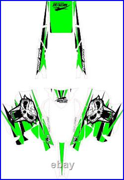 2012-17 Arctic Cat Snow Pro Racer SNOWMOBILE TOXIC GRAPHIC KIT WRAP DECAL Flag
