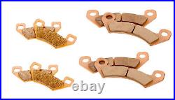 2014 2015 Arctic Cat Wildcat 4X 1000 LTD Front & Rear Brake Rotors & Brake Pads