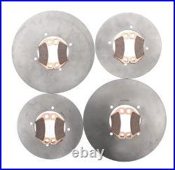 2015 2016 Arctic Cat Prowler 700 XT Front & Rear MudRat Brake Rotor & Brake Pads