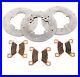 2015 Arctic Cat 550 XR Front and Rear Brake Rotors and Severe Duty Brake Pads