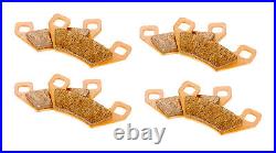 2015 Arctic Cat Prowler 700 HDX XT Front & Rear Brake Rotors & Brake Pads
