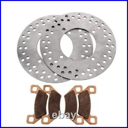 2016 2017 Arctic Cat 700 HDX XT EPS Rear Brake Rotors & Severe Duty Brake Pads