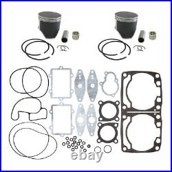 2016 2017 Arctic Cat M 8000 SPI Pistons Top End Gasket Kit Bearings Std 85mm 800