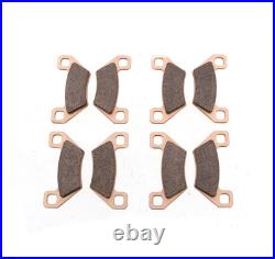 2016 Arctic Cat 700 HDX SE Front & Rear Brake Rotors & Severe Duty Brake Pads