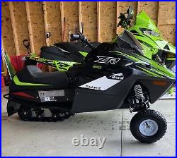 2018-2023 arctic cat ZR 120 Wheel Kit hardware & Wheels kids snowmobile z120
