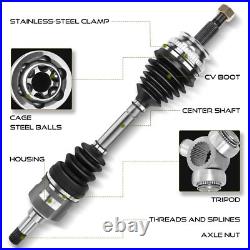 2Pcs New CV Axle Assembly for Arctic Cat 400 500 650 4x4 2005 Front Left & Right