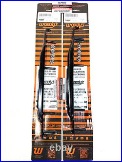 2 PACK Woodys 6 Slim Jim Dooly Runners Carbide Arctic Cat/Yamaha SA6-9975