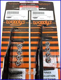 2 PACK Woodys 6 Slim Jim Dooly Runners Carbide Arctic Cat/Yamaha SA6-9975