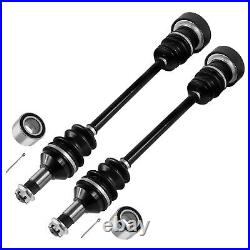 2x Rear CV Joint Axle with Bearing for Arctic Cat Prowler 700 XT XTX HDX 2009-2015