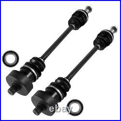 2x Rear CV Joint Axle with Bearing for Arctic Cat Prowler 700 XT XTX HDX 2009-2015