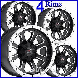 4 ATV RIMs WHEELs fits some Arctic Cat 300 400 500 600 650 700 4/115 12x7 4+3