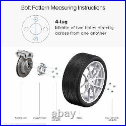 4pc 2 Thick ATV 4/115 Wheel Spacers for many Arctic Cat 4x115 10x1.25 Studs Nut