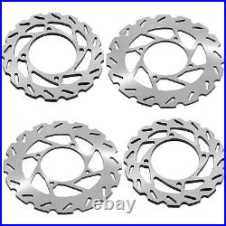 4pcs For Arctic Cat Wildcat 1000 HO GT 2011 2012 Front + Rear Brake Disc Rotors