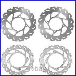 4pcs For Arctic Cat Wildcat 1000 HO GT 2011 2012 Front + Rear Brake Disc Rotors