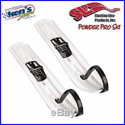 ARCTIC CAT 2012-2015 ZR F XF M SLP Powder Pro 7 White Ski Kit (Pair) 6639-389