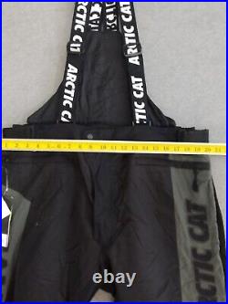 ARCTIC CAT Arcticwear Insulated Bibs Snow Overalls Pants Black Size LT 5291-085