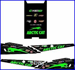 ARCTIC CAT TUNNEL top GRAPHICS WRAP SNO PRO CLIMB CROSS M 800 1100 TURBO logos