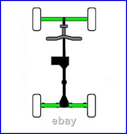 ATVPC Pair of Front or Rear Axles for Arctic Cat 400 & 500 FIS 4x4 03-04