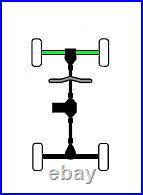 ATVPC Set of Front Axles & Bearings for Arctic Cat 450 500 550 650 700 1000