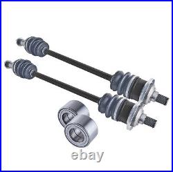 Arctic Cat 700 Prowler XTX rear cv axles & wheel bearings set 2009 2010