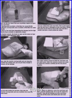 Arctic Cat BearCat 340 New seat cover. 1995-96 WildCat Touring Bear Cat Wild 358