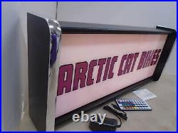 Arctic Cat Bikes LED Display lighted sign lightbox Wall hanging Light