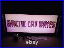 Arctic Cat Bikes LED Display lighted sign lightbox Wall hanging Light