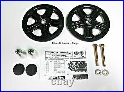 Arctic Cat Black 8 Rear Idler Wheel Kit 12-18 137 141 153 162 6639-621