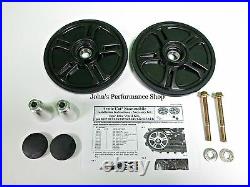 Arctic Cat Black Rear Idler Wheel Kit 7.12 2012-2018 129 Track 6639-617