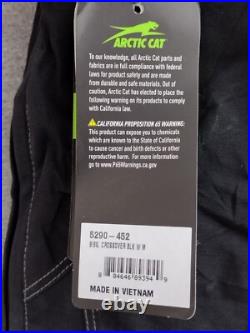 Arctic Cat Crossover Women's Overalls Pants Bib Black Size M 5290-452
