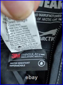 Arctic Cat Crossover Women's Overalls Pants Bib Black Size M 5290-452