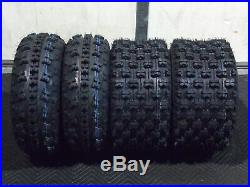 Arctic Cat DVX 400 Quadking Sport Atv Tires (all 4 Tires) 21x7-10, 20x10-9