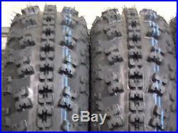 Arctic Cat DVX 400 Quadking Sport Atv Tires (all 4 Tires) 21x7-10, 20x10-9