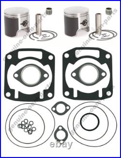 Arctic Cat EXT 580 Pistons Top End Gaskets Bearings Rebuild Kit Std Bore 75.40mm