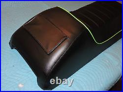 Arctic Cat El Tigre EXT seat cover. Green piping 1989-91 ELTigre Mountain 858B