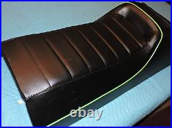 Arctic Cat El Tigre EXT seat cover. Green piping 1989-91 ELTigre Mountain 858B