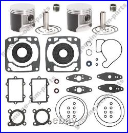Arctic Cat F1000 Pistons Full Gasket Kit Bearings Crank Seals Std Bore 90.30mm