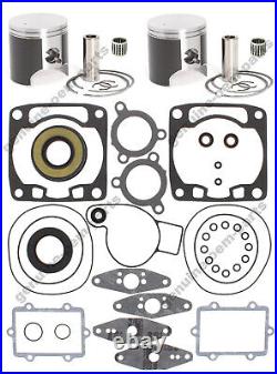 Arctic Cat F7 Pistons Bearings Full Gasket Kit Crank Seals 79.70mm Firecat 700