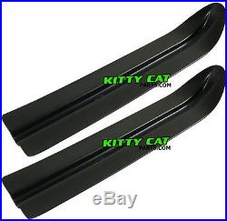 Arctic Cat Kitty Cat Plastic Ski Skins Liners Liner Skin Hdpe Pair Black New