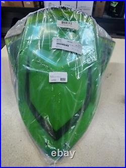 Arctic Cat Mid Performance Hyper Green Windshield, 2014-23 ZR/XF/M Riot 8000