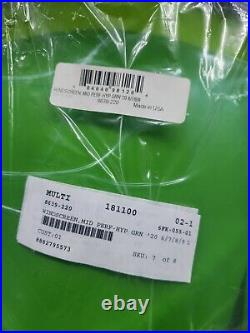 Arctic Cat Mid Performance Hyper Green Windshield, 2014-23 ZR/XF/M Riot 8000