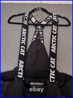 Arctic Cat Mountain Tec Women's Overalls Pants Bib Black Size LT 5271-025