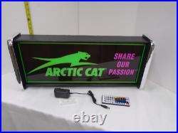 Arctic Cat Passion LED Display lighted sign lightbox Wall Hanging Light