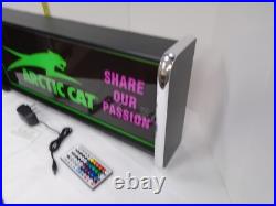 Arctic Cat Passion LED Display lighted sign lightbox Wall Hanging Light
